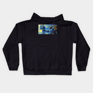 Dragon Age Inquisition The Iron Bull Starry Night Kids Hoodie